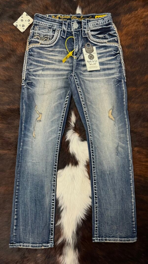 R-362 ROCK IN LA STRAIGHT FIT JEAN