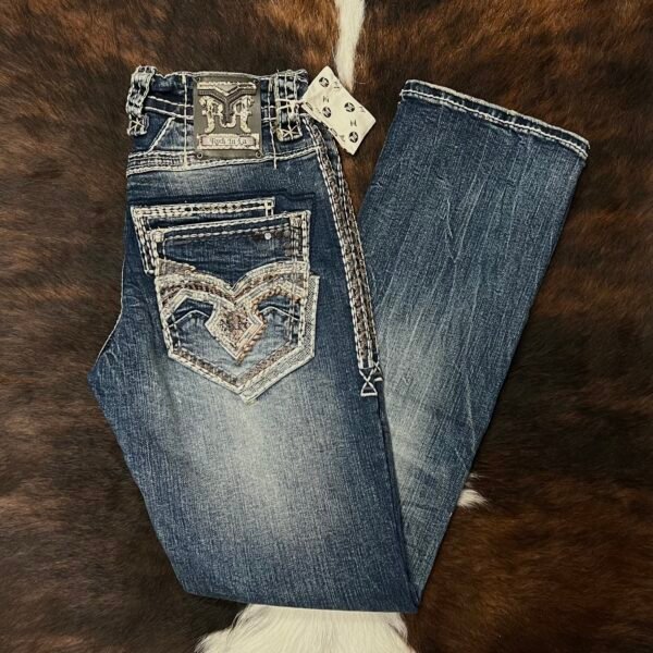 R-334 ROCK IN LA STRAIGHT FIT JEAN