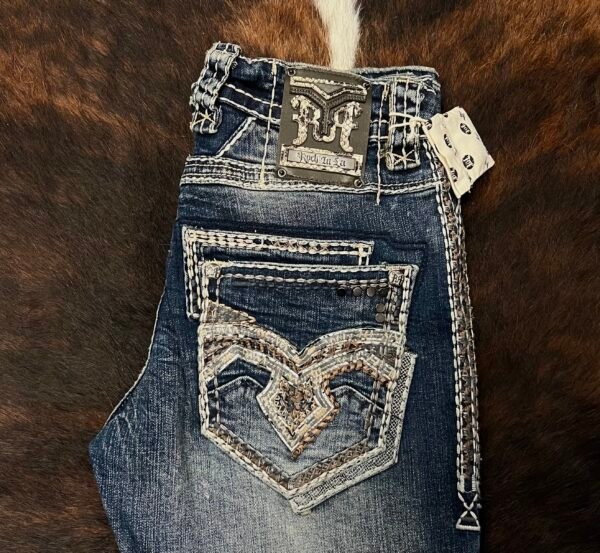 R-334 ROCK IN LA STRAIGHT FIT JEAN