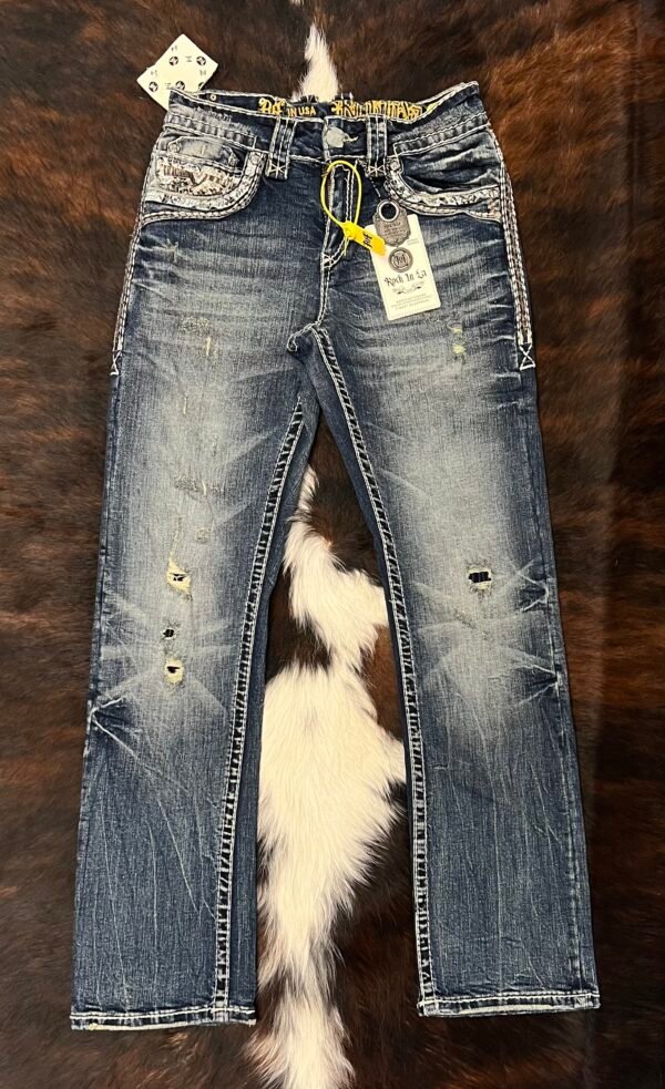 R-334 ROCK IN LA STRAIGHT FIT JEAN