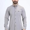 PCL10797 GREY LONG SLEEVE PLATINI SHIRT
