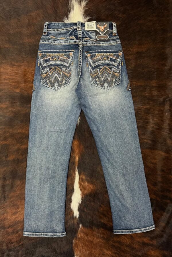 WJ-2359 WESTERN BLUE PREMIUM STRAIGHT FIT JEAN