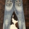 R-348 ROCK IN LA STRAIGHT FIT JEAN