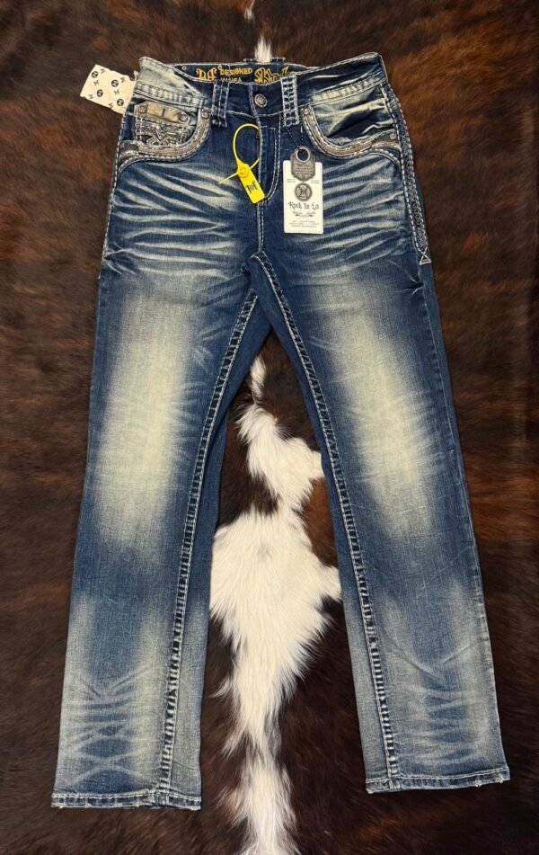 R-342 ROCK IN LA STRAIGHT FIT JEAN