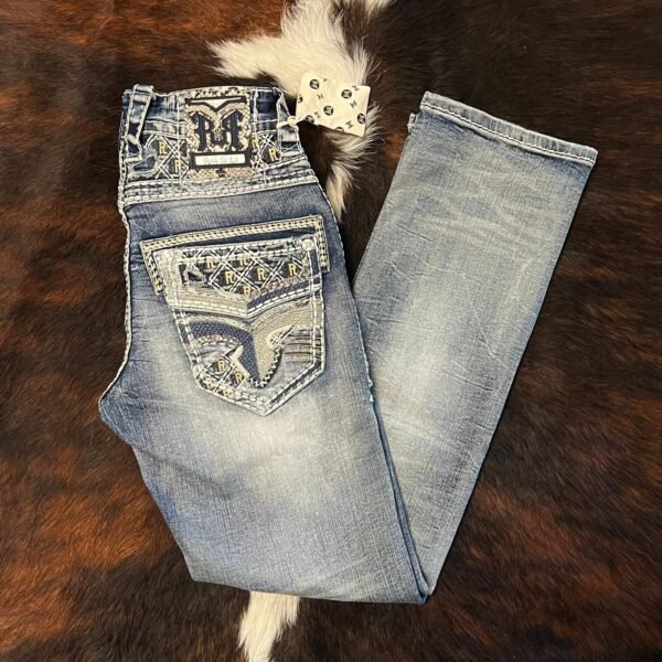 R-357 ROCK IN LA STRAIGHT FIT JEAN