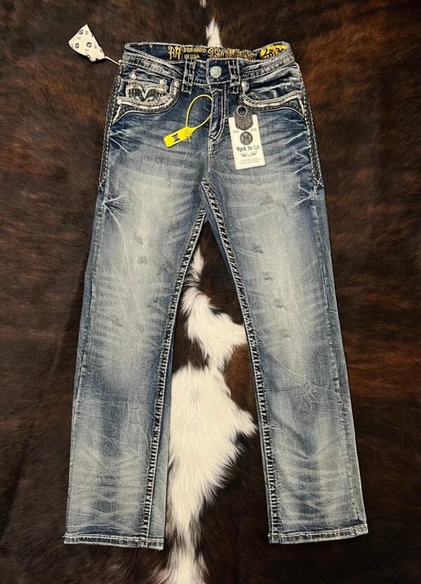 R-348 ROCK IN LA STRAIGHT FIT JEAN