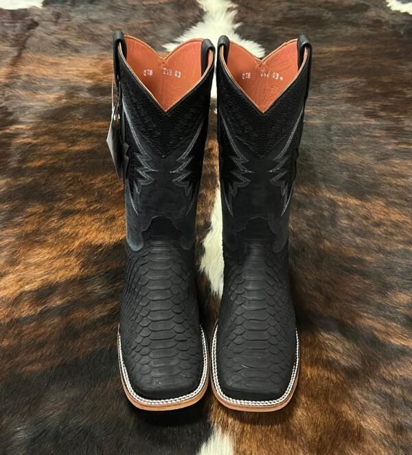 Exotic Python Negro Nobuck Hometown Boots
