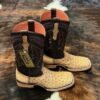 Exotic Avestruz Tang Vintage Hometown Boots