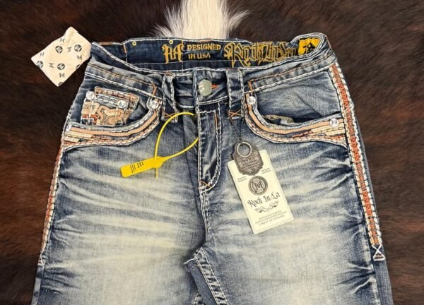R-368 ROCK IN LA STRAIGHT FIT JEAN