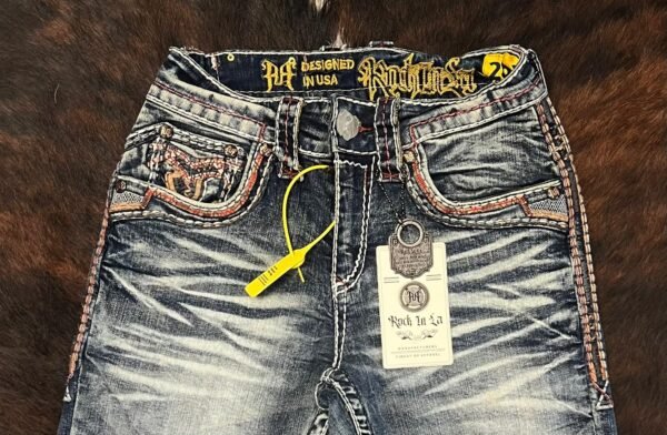 R-346 ROCK IN LA STRAIGHT FIT JEAN