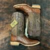 Exotic Avestruz Kango Tabaco Hometown Boots