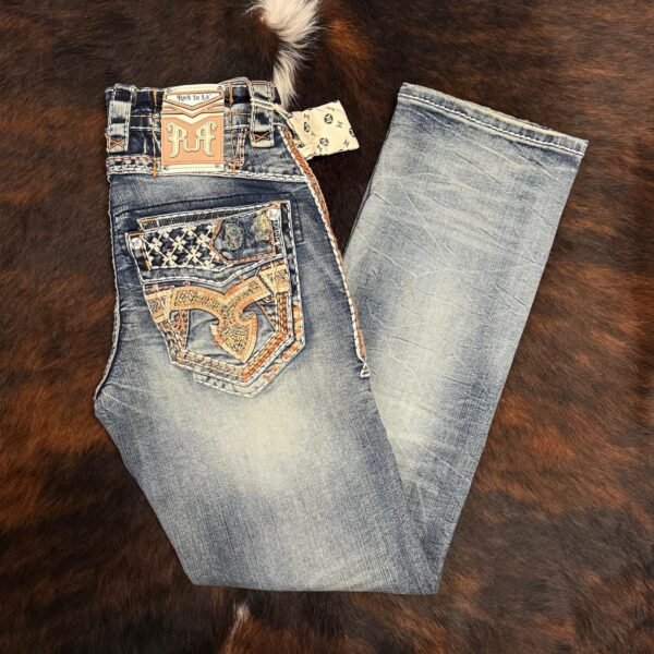 R-368 ROCK IN LA STRAIGHT FIT JEAN