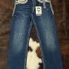 WJ-2377 WESTERN BLUE PREMIUM STRAIGHT FIT JEAN
