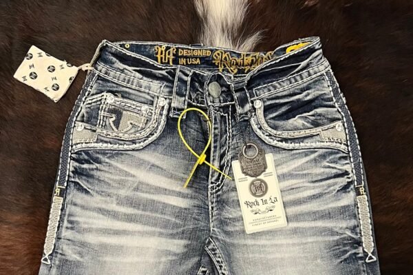 R-357 ROCK IN LA STRAIGHT FIT JEAN
