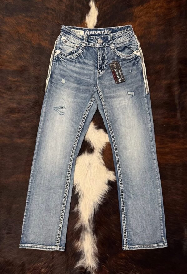 AM-2316 ANSWER ME PREMIUM STRAIGHT FIT JEAN