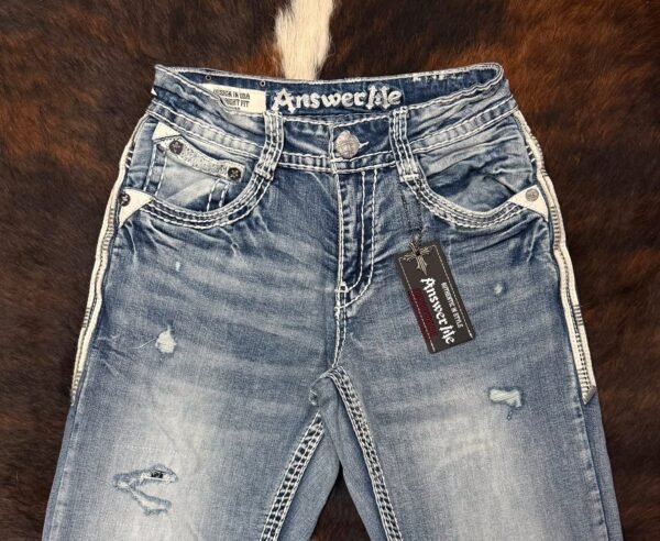 AM-2316 ANSWER ME PREMIUM STRAIGHT FIT JEAN