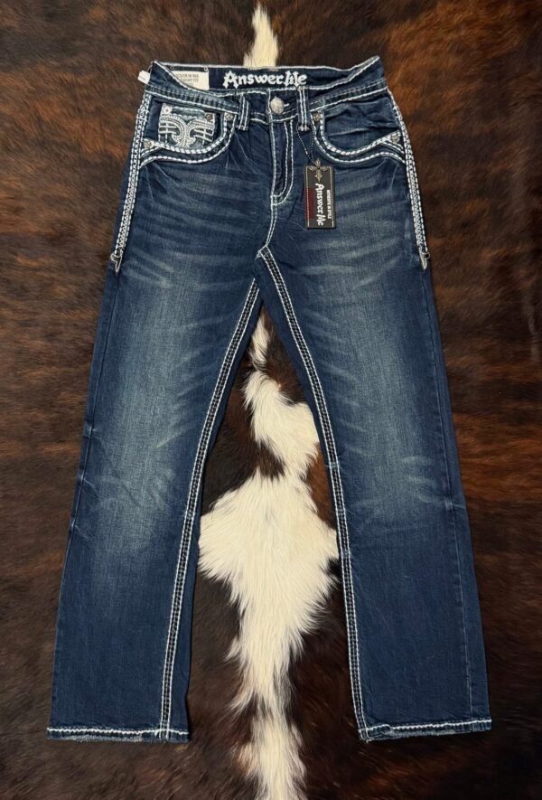 AM-2320 ANSWER ME PREMIUM STRAIGHT FIT JEAN