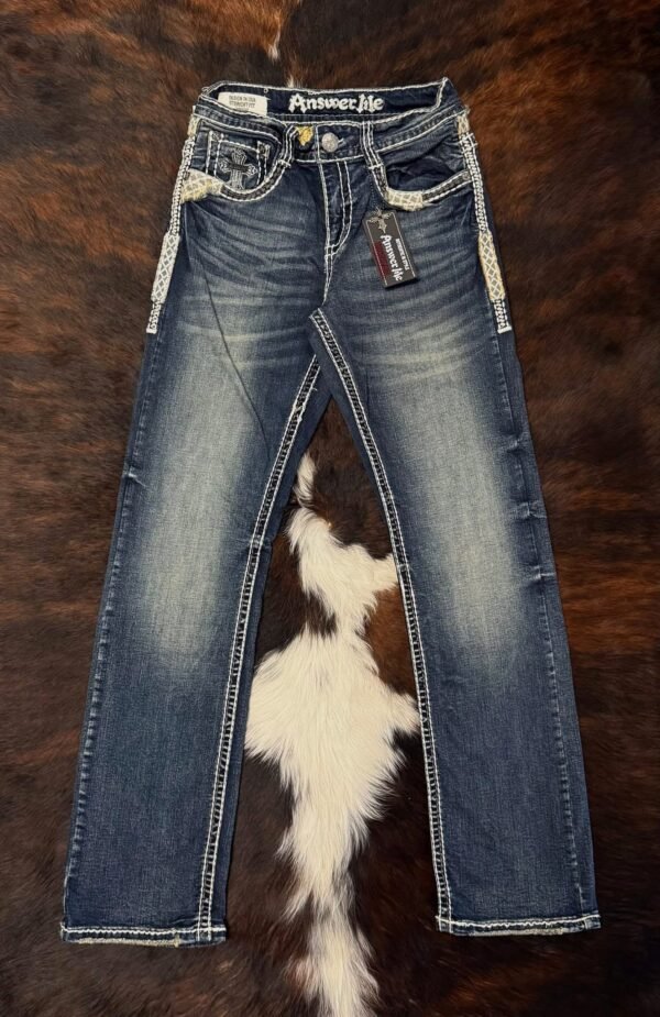 AM-2321 ANSWER ME PREMIUM STRAIGHT FIT JEAN