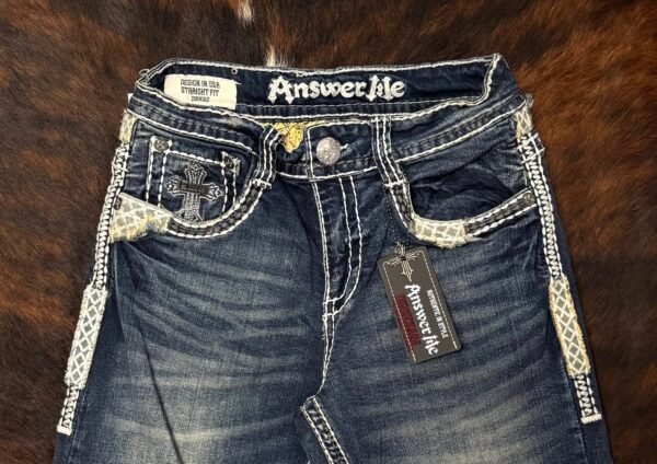 AM-2321 ANSWER ME PREMIUM STRAIGHT FIT JEAN