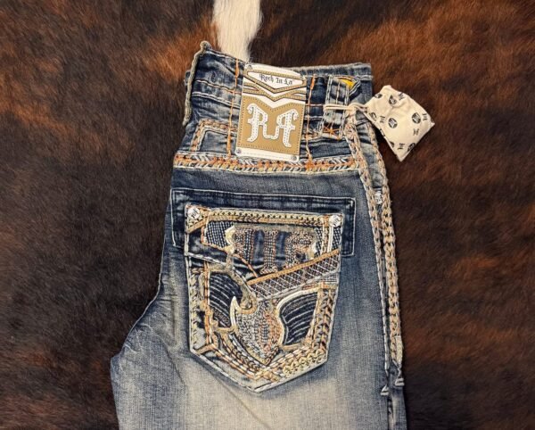 R-379 ROCK IN LA STRAIGHT FIT JEAN