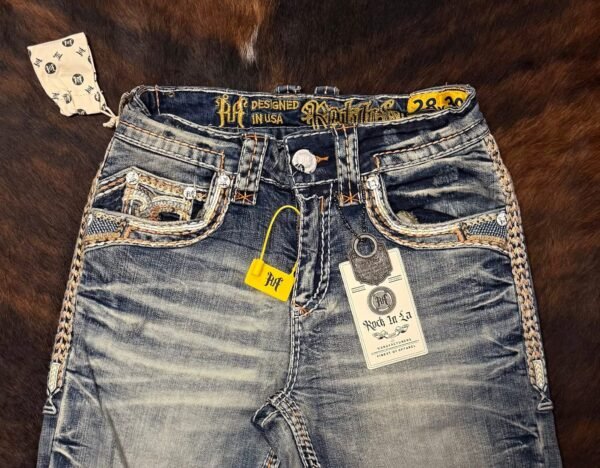 R-379 ROCK IN LA STRAIGHT FIT JEAN
