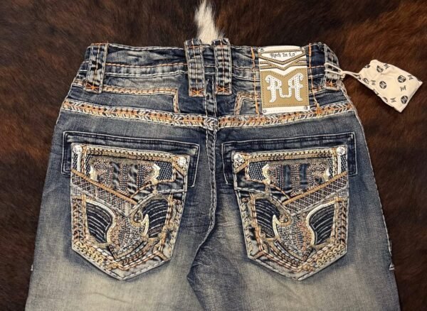 R-379 ROCK IN LA STRAIGHT FIT JEAN