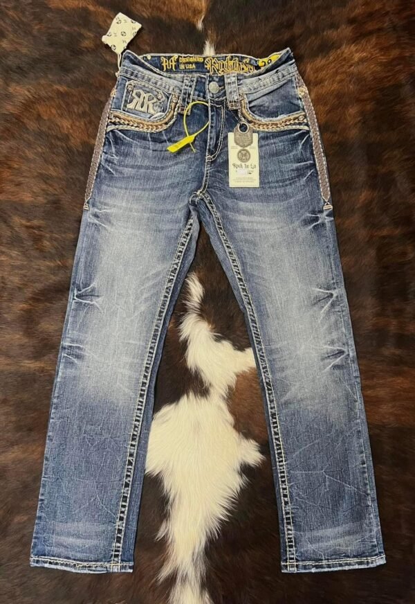 R-354 ROCK IN LA STRAIGHT FIT JEAN