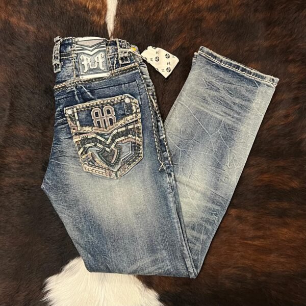 R-348 ROCK IN LA STRAIGHT FIT JEAN