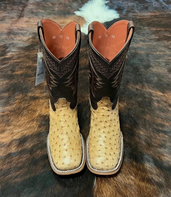 Exotic Avestruz Tang Vintage Hometown Boots