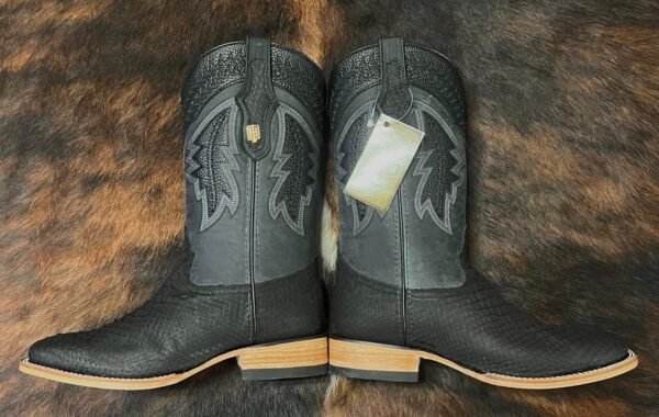 Exotic Python Negro Nobuck Hometown Boots