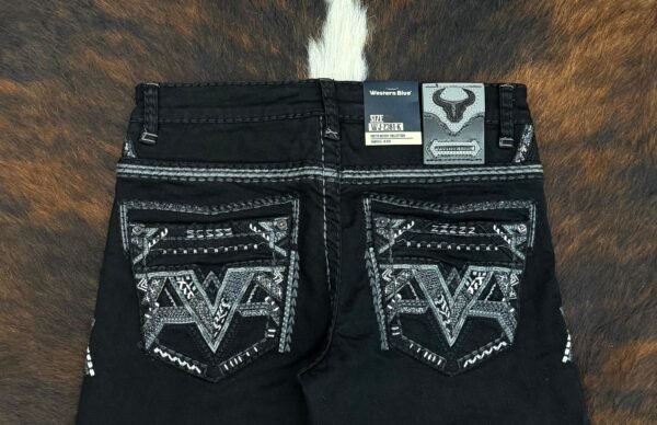 WJ2381-K WESTERN BLUE PREMIUM STRAIGHT FIT JEAN