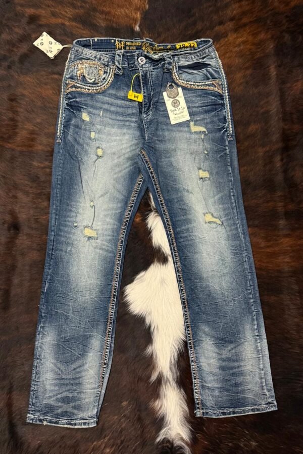 R-376 ROCK IN LA STRAIGHT FIT JEAN