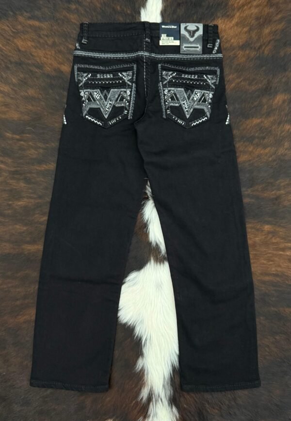 WJ2381-K WESTERN BLUE PREMIUM STRAIGHT FIT JEAN