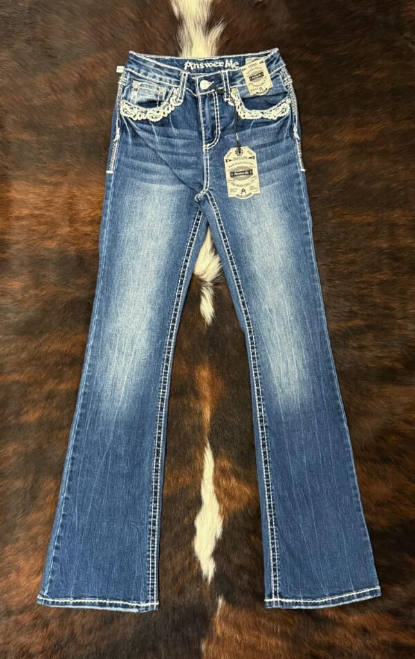 A1119-PBK ANSWER ME PREMIUM BOOTCUT JEAN