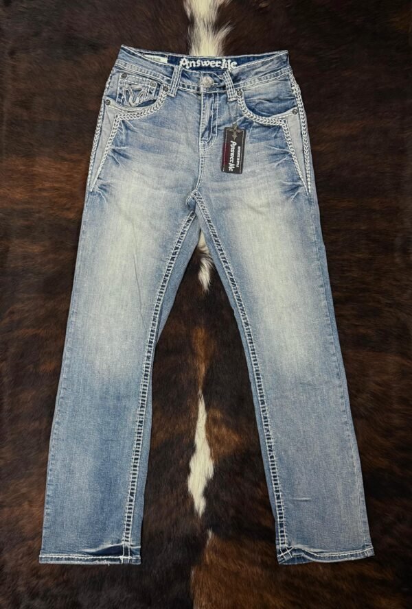 AM-2303 ANSWER ME PREMIUM STRAIGHT FIT JEAN