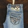 WJ2383-K WESTERN BLUE PREMIUM STRAIGHT FIT JEAN