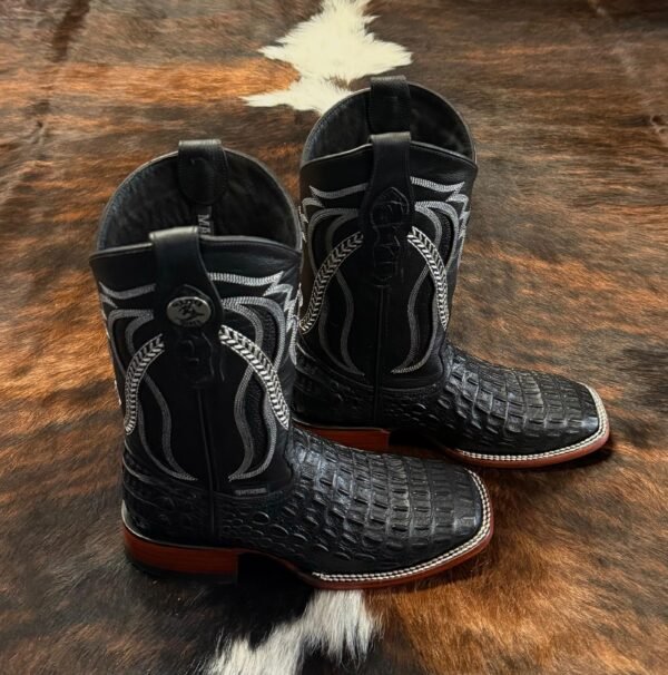 MLN BLACK CROCODILE BACK