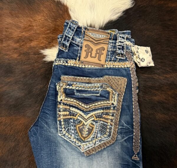 R-367 ROCK IN LA STRAIGHT FIT JEAN