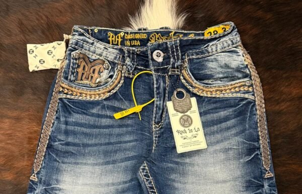 R-367 ROCK IN LA STRAIGHT FIT JEAN