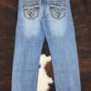 WJ2383-K WESTERN BLUE PREMIUM STRAIGHT FIT JEAN