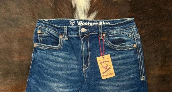 W473-K WESTERN BLUE CLASSIC JEAN