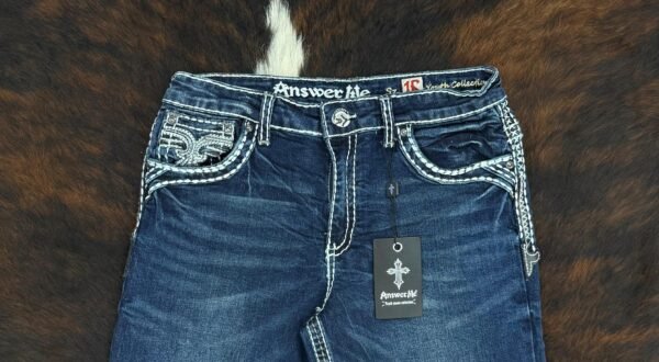 AM2320-K ANSWER ME PREMIUM STRAIGHT FIT JEAN