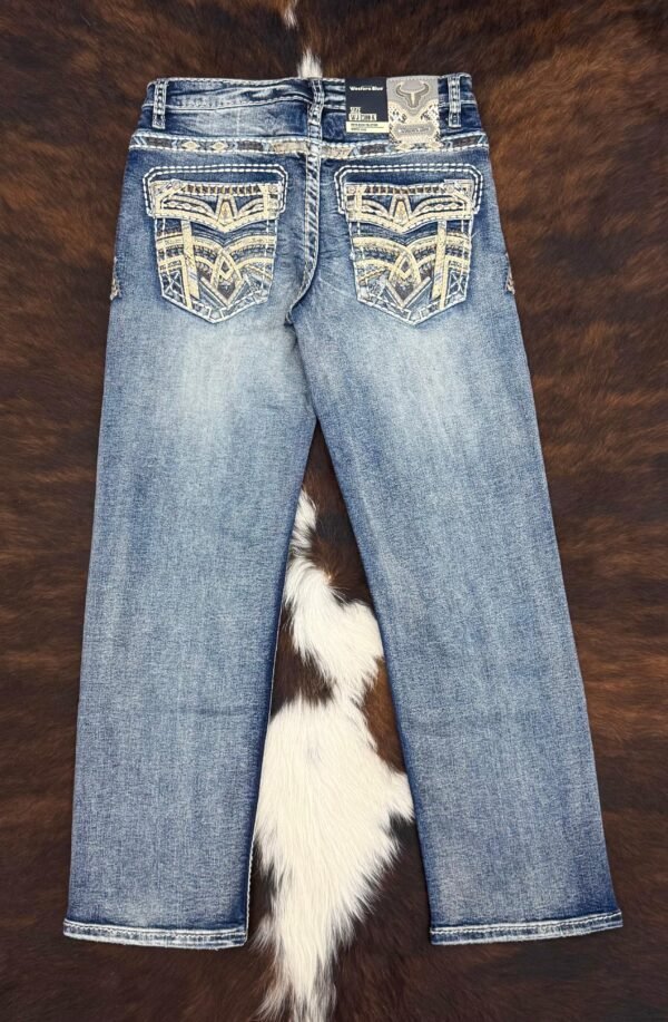 WJ2380-K WESTERN BLUE PREMIUM STRAIGHT FIT JEAN