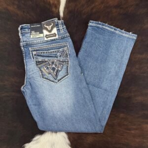 WJ2383-K WESTERN BLUE PREMIUM STRAIGHT FIT JEAN