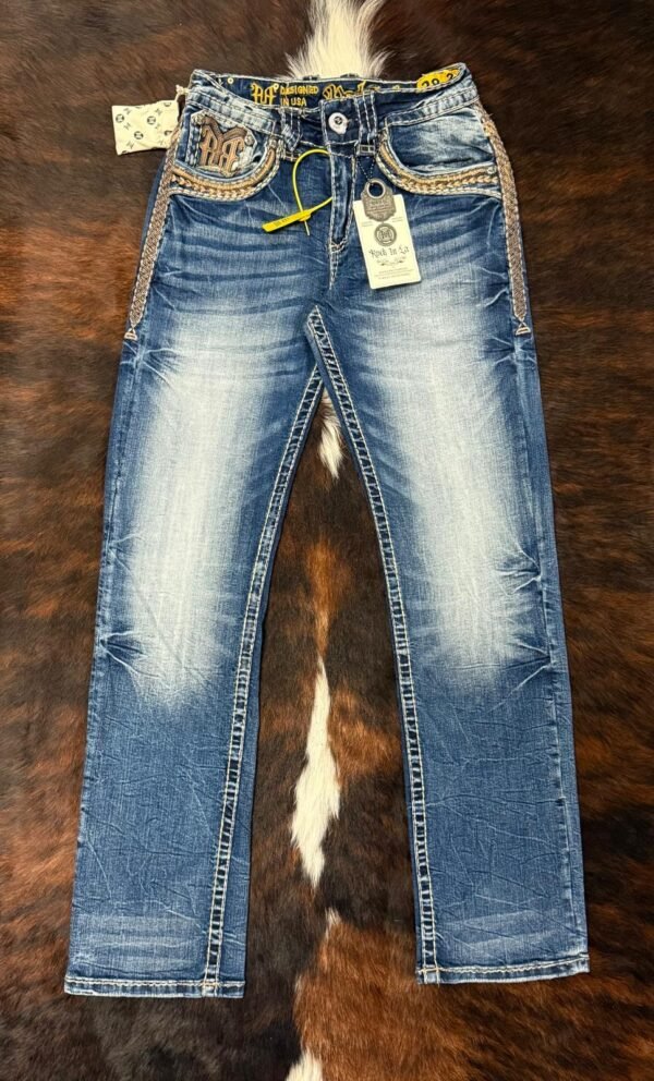 R-367 ROCK IN LA STRAIGHT FIT JEAN