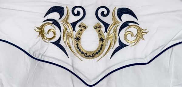 ES1175 White Ace of Diamond Shirt