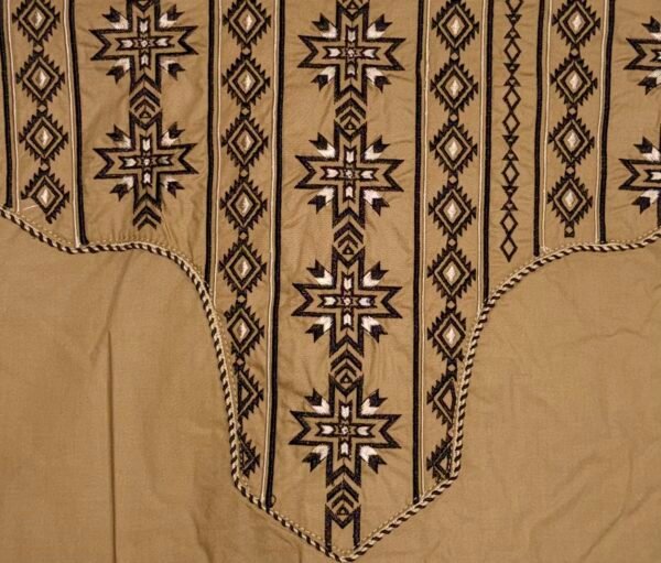 ES1235 Coffee Ace of Diamond Shirt