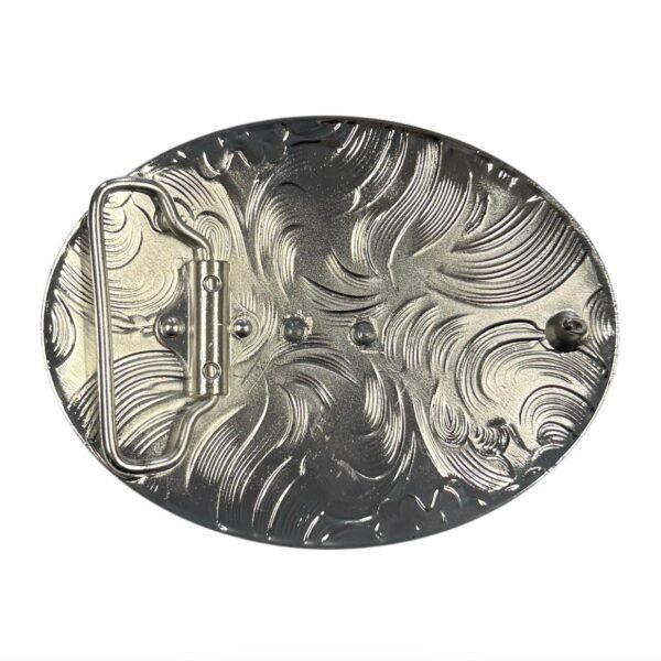 BB-75 Silver/Bronze San Judas Belt Buckle