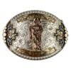 BB-41 Silver/Bronze San Judas Tadeo Belt Buckle