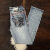 P1390-K MID BLUE ACE OF DIAMOND JEAN